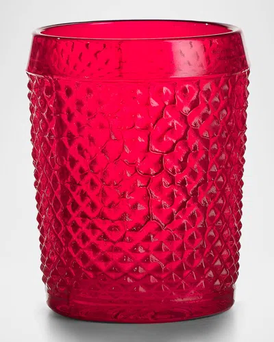 Vista Alegre Bicos Old-fashioned Glasses, Set Of 4 - Red