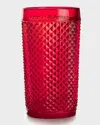 VISTA ALEGRE BICOS RED HIGHBALL GLASS