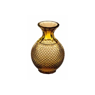 Vista Alegre Bicos Small Bud Vase In Yellow