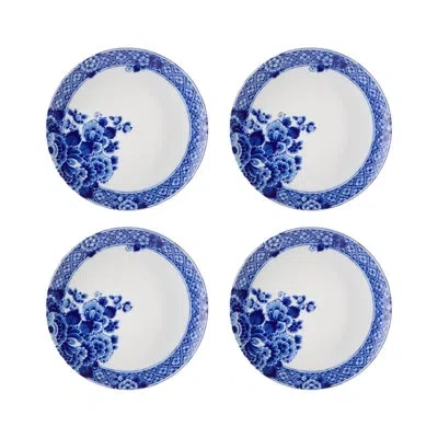 Vista Alegre Blue Ming 7.5" Appetizer Plate In White;indigo Blue;white;white;indigo Blu