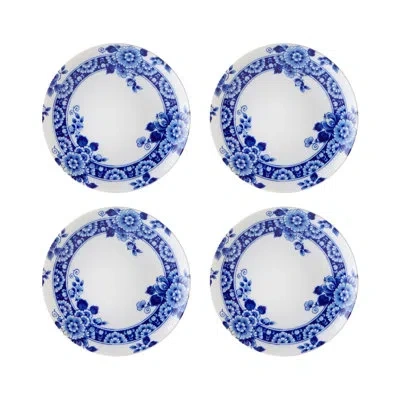 Vista Alegre Blue Ming 9" Dessert Plate In White;white;indigo Blue;white;indigo Blu