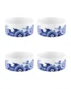 Vista Alegre Blue Ming Cereal Bowls, Set Of Four In Blue