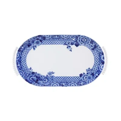 Vista Alegre Blue Ming Large Platter In Blue;white