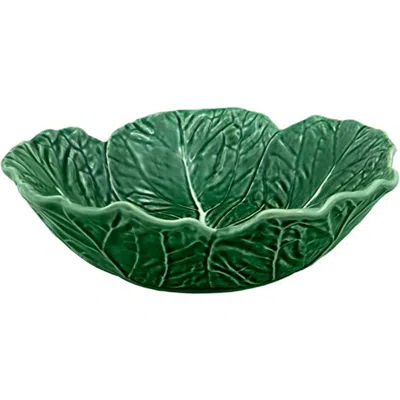 Vista Alegre Bordallo Pinheiro Cabbage Green Cereal Bowl, Set Of 4