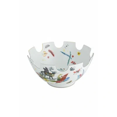 Vista Alegre Caribe 91.2302 Fl Oz. Salad Bowl In Blue;white;green