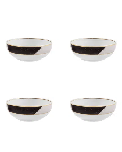 Vista Alegre Carrara Cereal Bowls, Set Of 4 In Multi