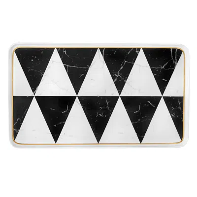 VISTA ALEGRE CARRARA MEDIUM RECTANGULAR PLATTER