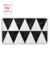 Vista Alegre Carrara Medium Porcelain Rectangular Platter In Black