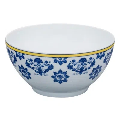 Vista Alegre Castelo Branco 104.21 Fl Oz. Serving Bowl In Blue;white;yellow