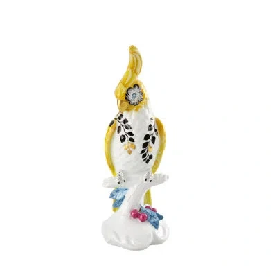 Vista Alegre Christian Lacroix - Primavera - Candlestick Cockatoo Right In Yellow