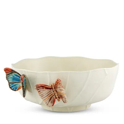 Vista Alegre Cloudy Butterflies By Claudia Schiffer Salad Bowl In Multi
