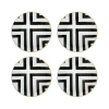 Vista Alegre Dinner Plate In Black;white