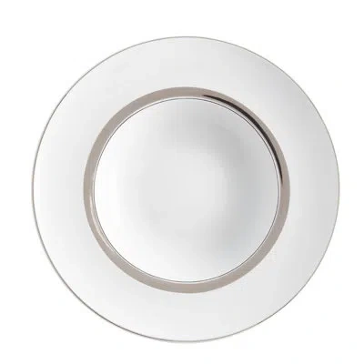 Vista Alegre Domo Gold 9.92" Dinner Plate In Platina
