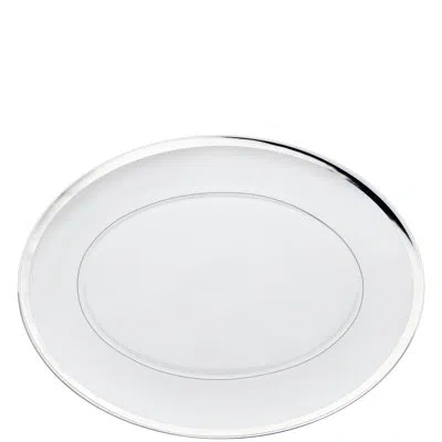 Vista Alegre Domo Oval Platter In White