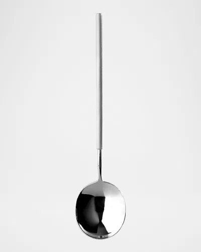 Vista Alegre Domo Salad Servers, Set Of 2 In Metallic