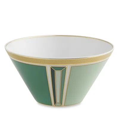 Vista Alegre Emerald Cereal Bowl In Green
