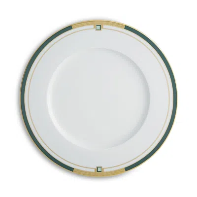Vista Alegre Emerald Dinner Plate In Multi
