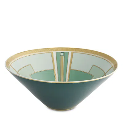 Vista Alegre Emerald Salad Bowl In Multi