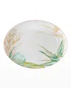 Vista Alegre Fiji Large Oval Platter In Black