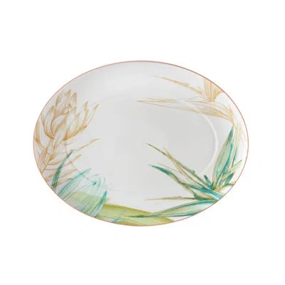Vista Alegre Fiji Large Platter In White