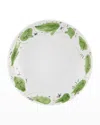 Vista Alegre Folkifunki Soup Plates, Set Of Four In Green