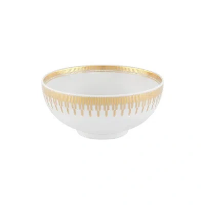 Vista Alegre Gold Exotic 11 Oz. Rice Bowl