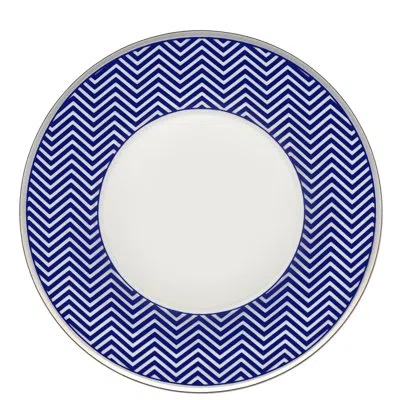 Vista Alegre Harvard 6.67" Bread And Butter Plate In Blue;white