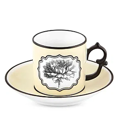 Vista Alegre Herbariae By Christian Lacroix Coffee Cup And Saucer In Neutral