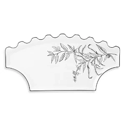 Vista Alegre Herbariae By Christian Lacroix Rectangular Tray C In White