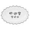 Vista Alegre Herbariae By Christian Lacroix Small Oval Platter In Multi