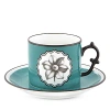 Vista Alegre Herbariae By Christian Lacroix Teacup And Saucer In Peacock