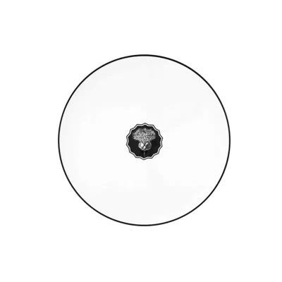 Vista Alegre Herbariae Dinner Plate In Black;white