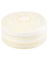 Vista Alegre Ivory Small Round Box With $6 Credit In Ivory
