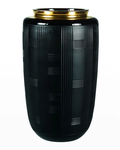 Vista Alegre Jet Black Small Vase