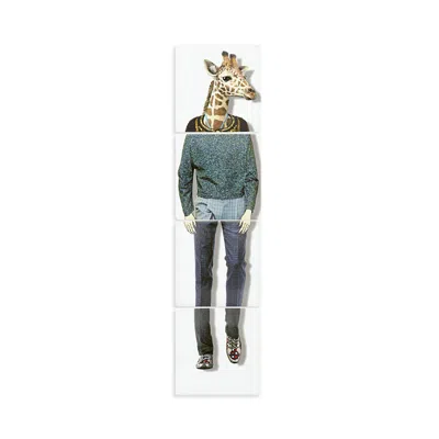 Vista Alegre Love Who You Want By Christain Lacroix Coasters, Set Of 4 In Giraffe
