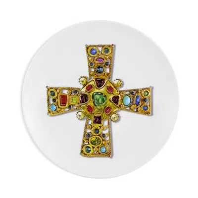 Vista Alegre Love Who You Want By Christain Lacroix Dessert Plate In Byzantine