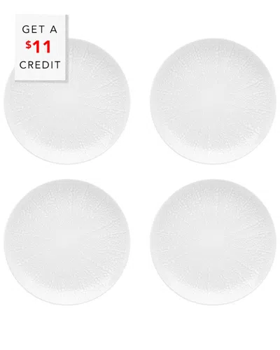 Vista Alegre Mar Bread And Butter Plates (set Of 4) With $11 Credit In White