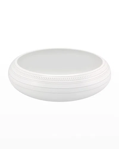 Vista Alegre Ornament Large Salad Bowl In White