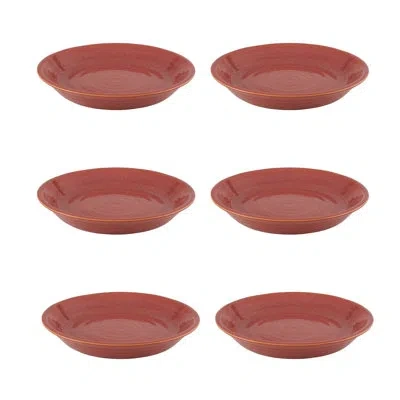 Vista Alegre Pasta Plate 11" In Coral