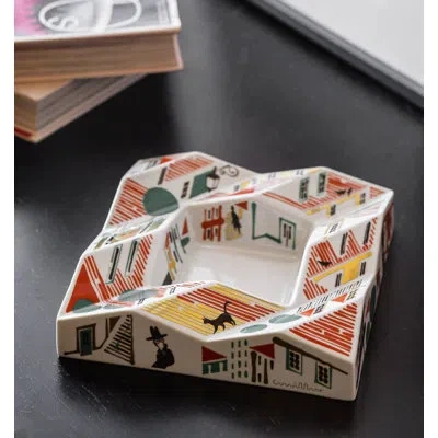 Vista Alegre Pessoa Ashtray In Multi