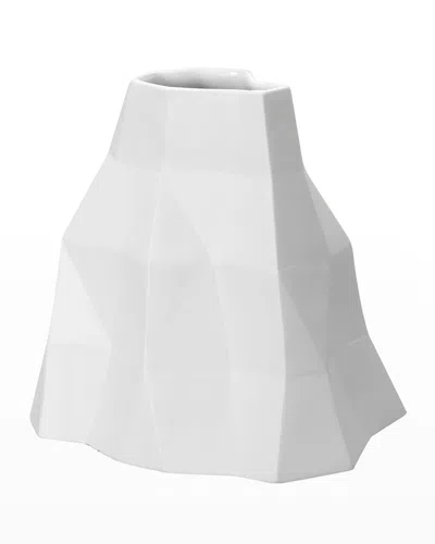 Vista Alegre Quartz Small Vase In White