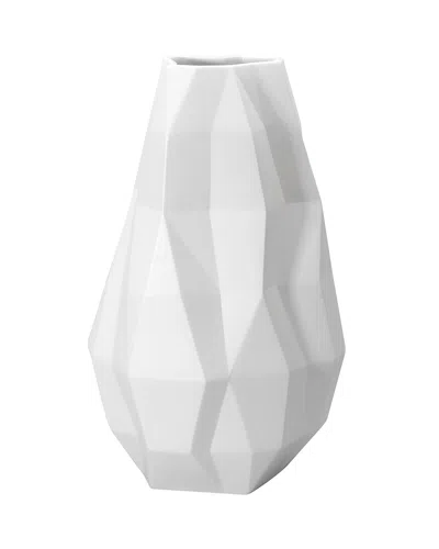 Vista Alegre Quartz Tall Vase In White