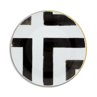 Vista Alegre Sol Y Sombra By Christain Lacroix Butter Dish