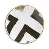 Vista Alegre Sol Y Sombra By Christian Lacroix Butter Plate In Black/white