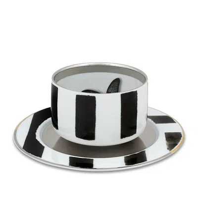 Vista Alegre Sol Y Sombra By Christian Lacroix Tea Cup And Saucer
