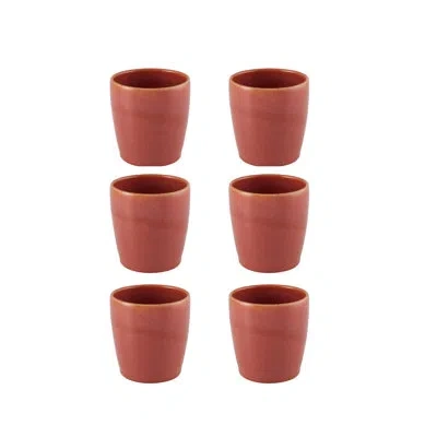 Vista Alegre Tea Cup 8 oz In Coral
