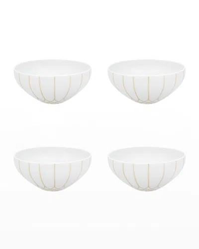 Vista Alegre Terrace Cereal Bowls, Set Of 4 In White