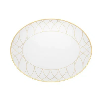 Vista Alegre Terrace Platter In White