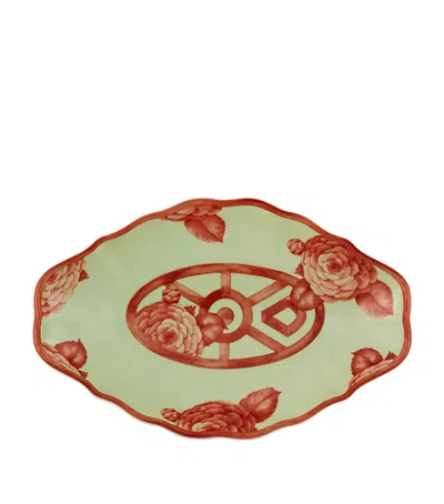 Vista Alegre The Meaning Platter In Red