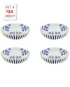 Vista Alegre Transatlantica 6in Cereal Bowls (set Of 4) With $24 Credit In Multi